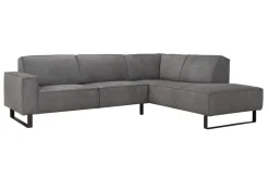 Amante hoekbank antraciet