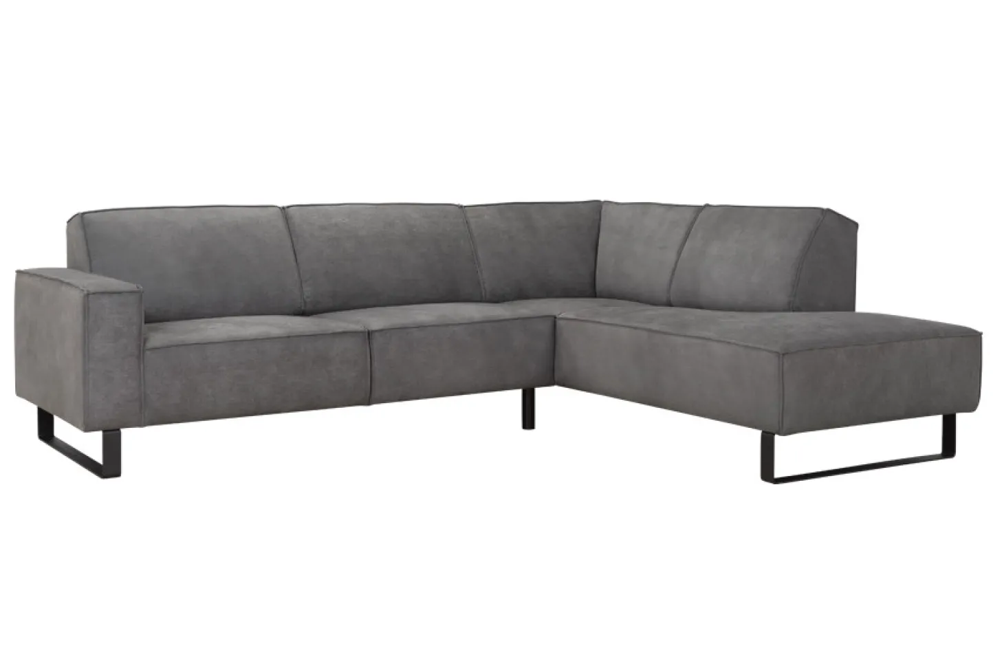 Amante hoekbank antraciet