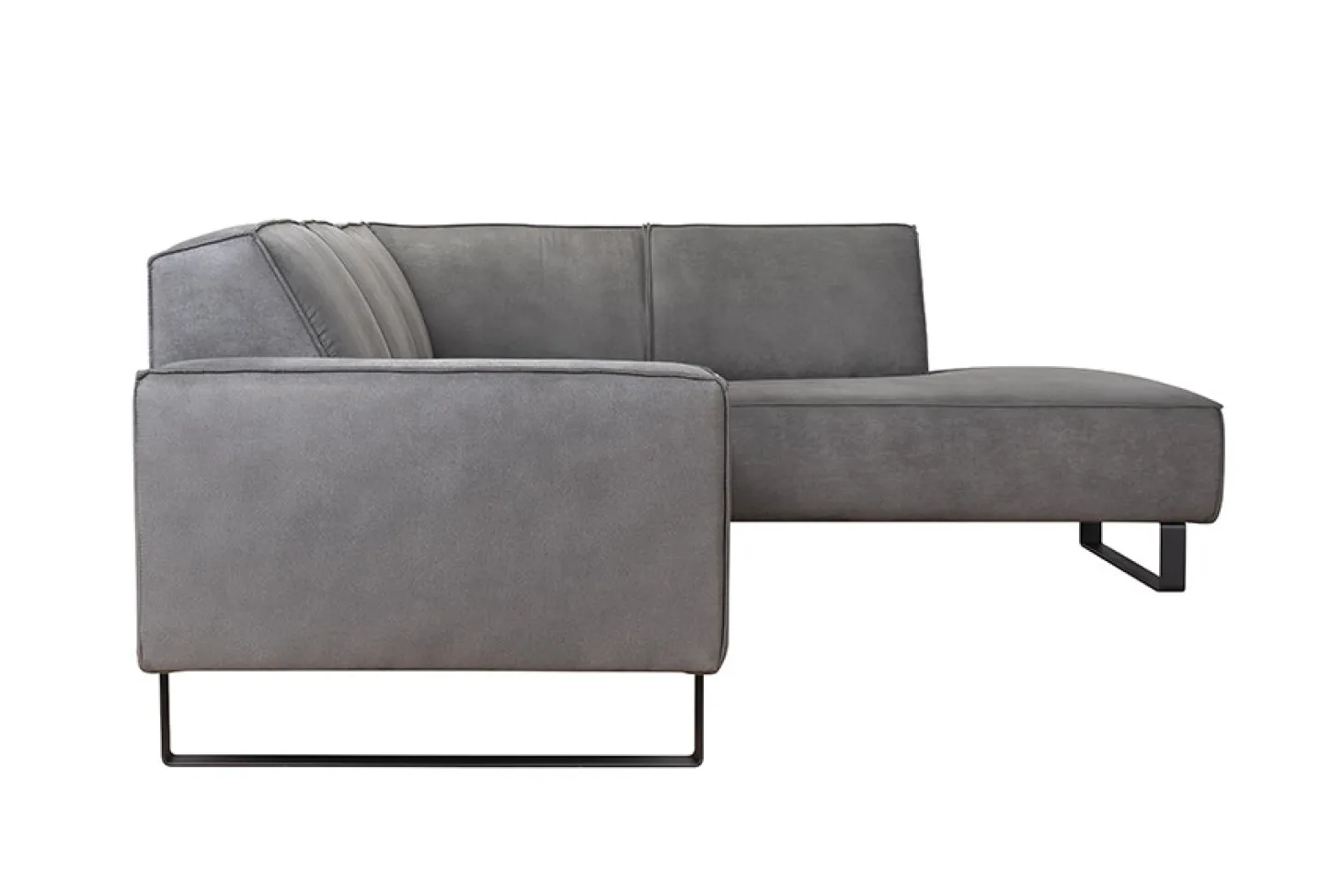 Amante hoekbank antraciet