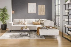 Amante hoekbank pearl