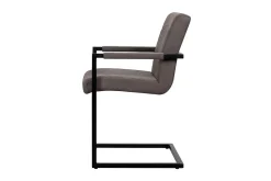 Arcade eetkamerstoel antraciet