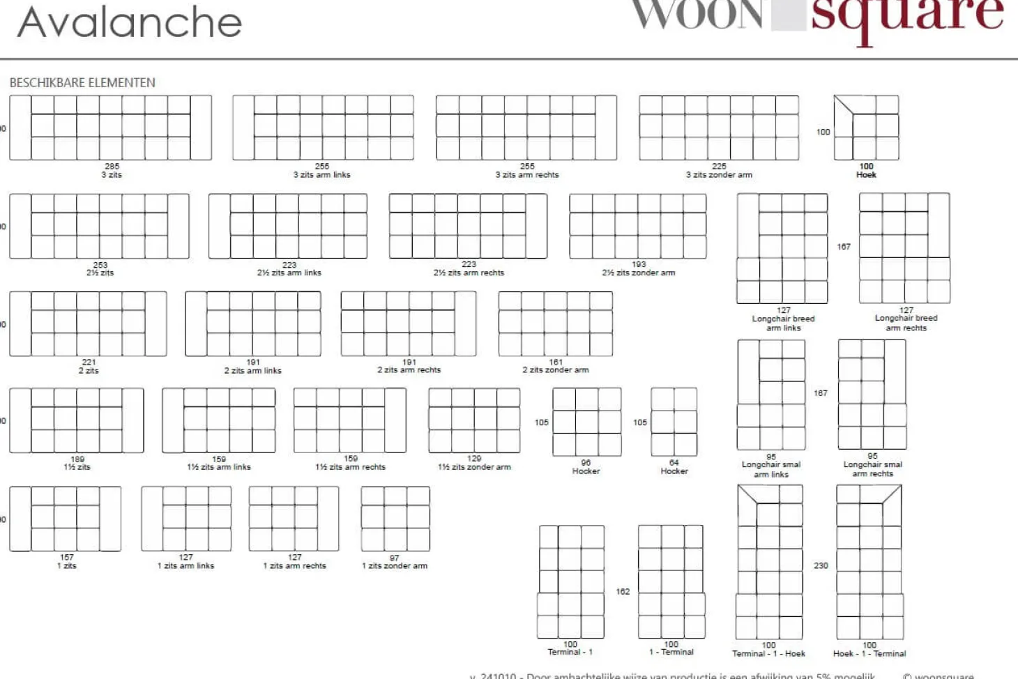 Avalanche loungebank