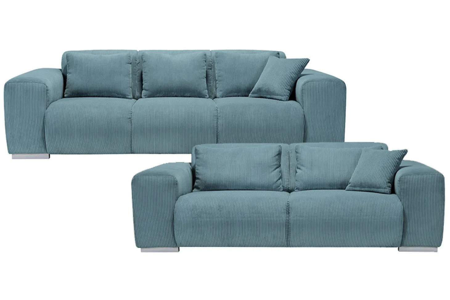 Caribbean 3+2½ blauw