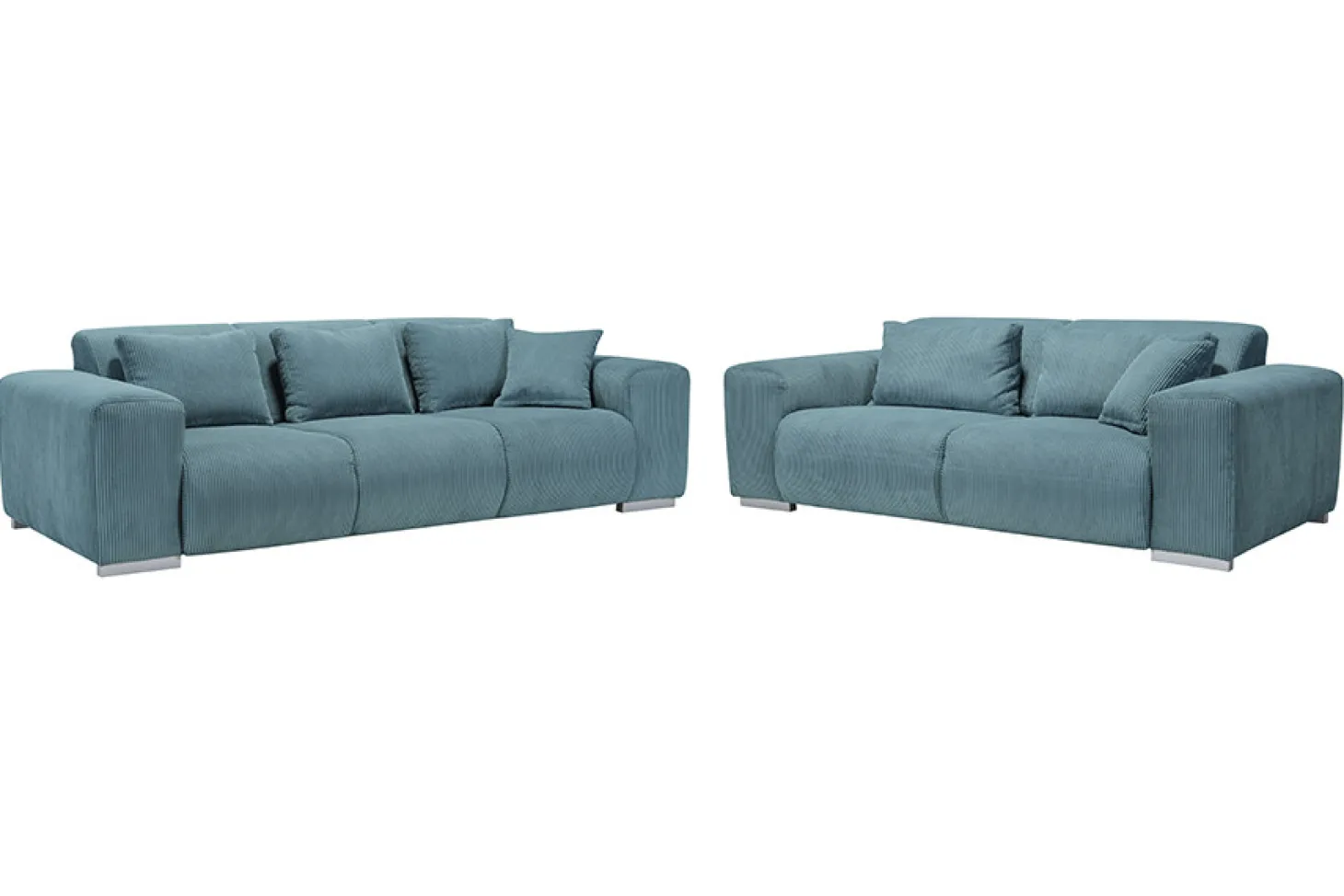 Caribbean 3+2½ blauw