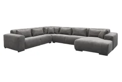 Caribbean hoekbank grijs