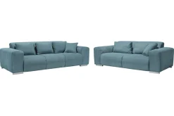 Caribbean 3-zits blauw