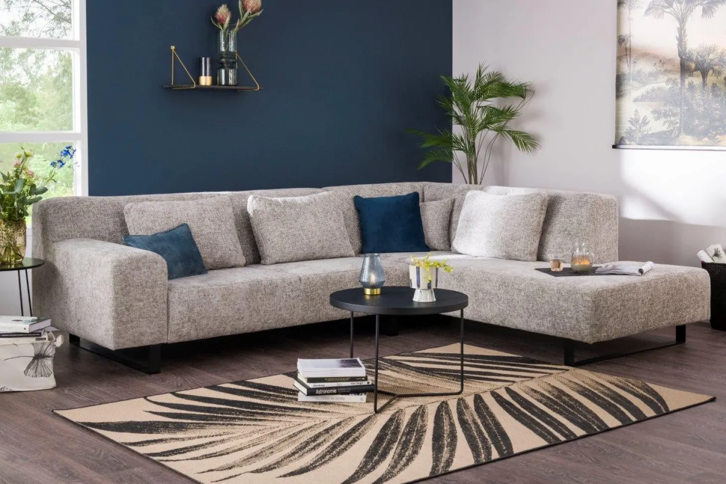 Chicago hoekbank grijs