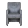 Clooney eetkamerfauteuil grijs
