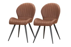 Dakota eetkamerstoel cognac