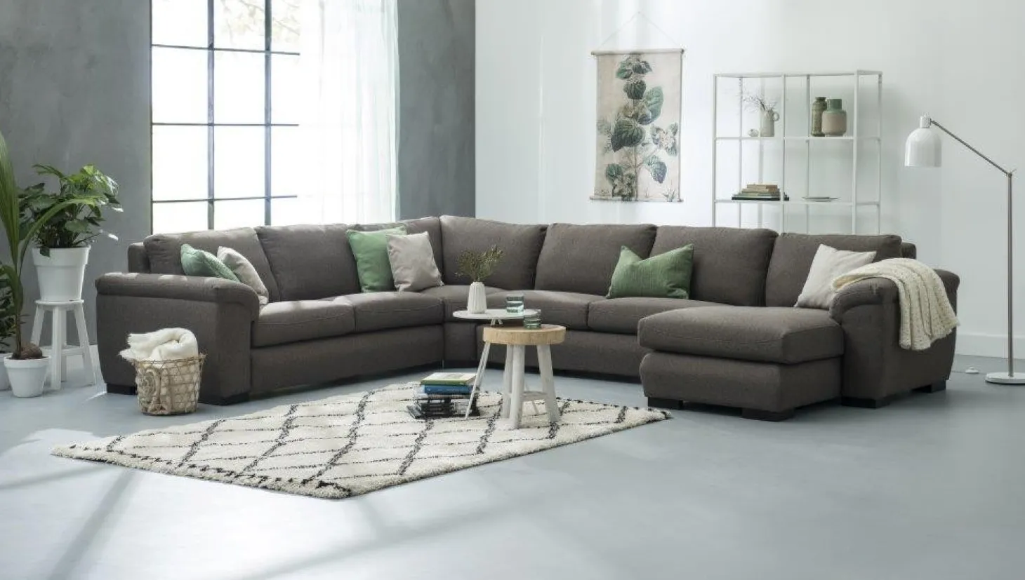 Eagle hoekbank bruin