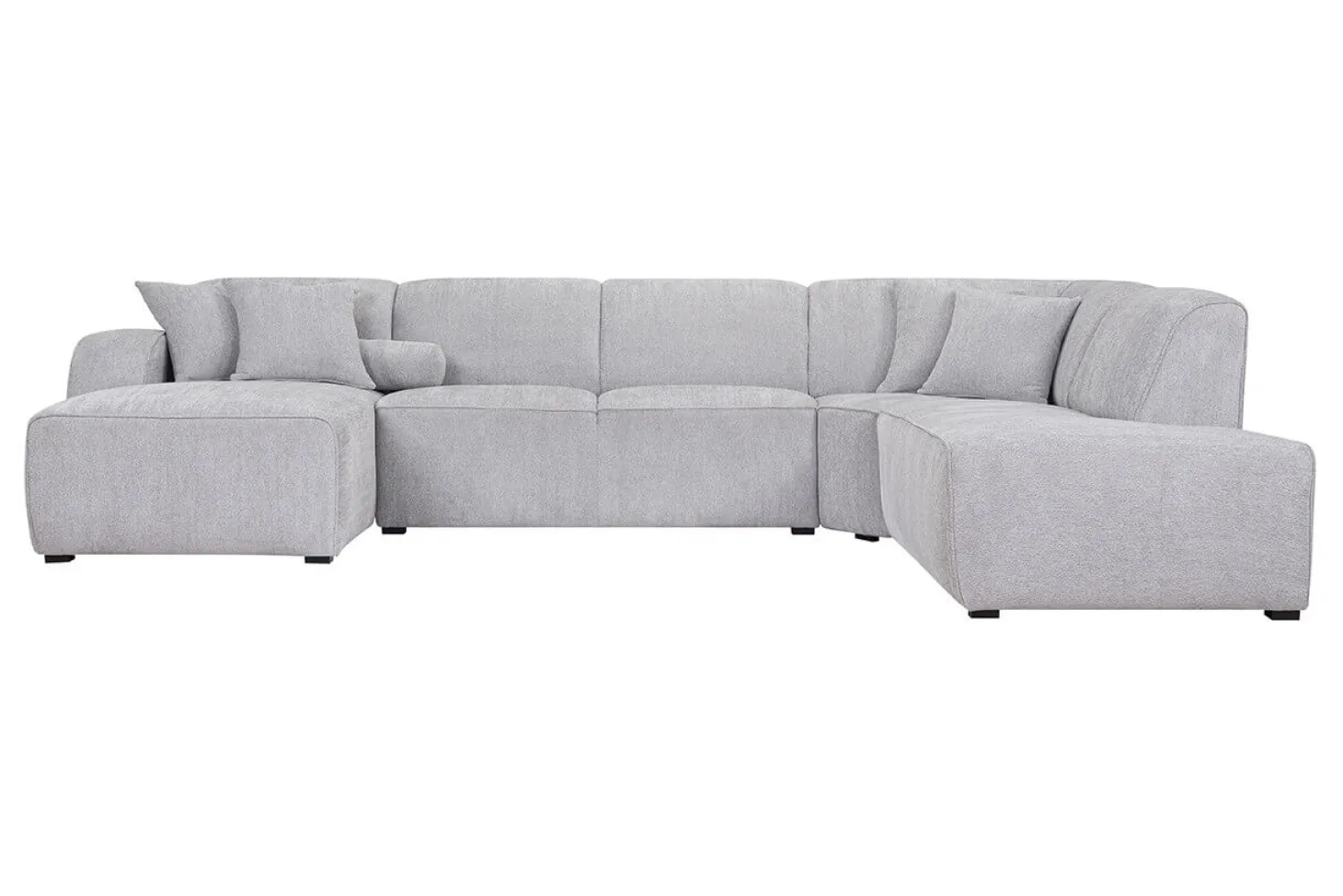 Firenze hoekbank groot zilver