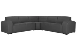 Firenze hoekbank zwart