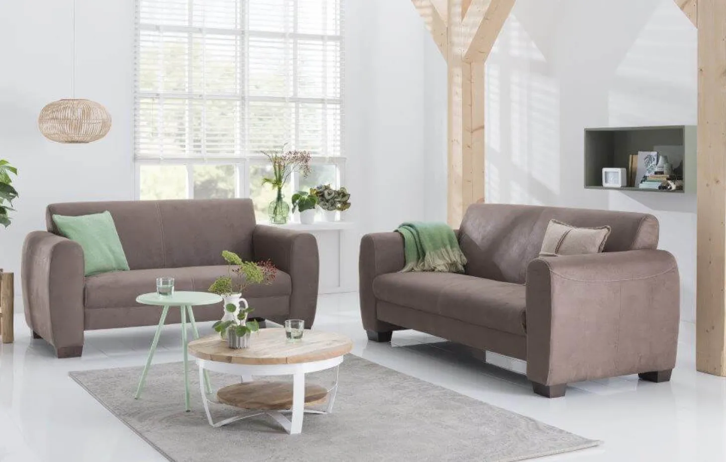 Gazelle 2-zits taupe