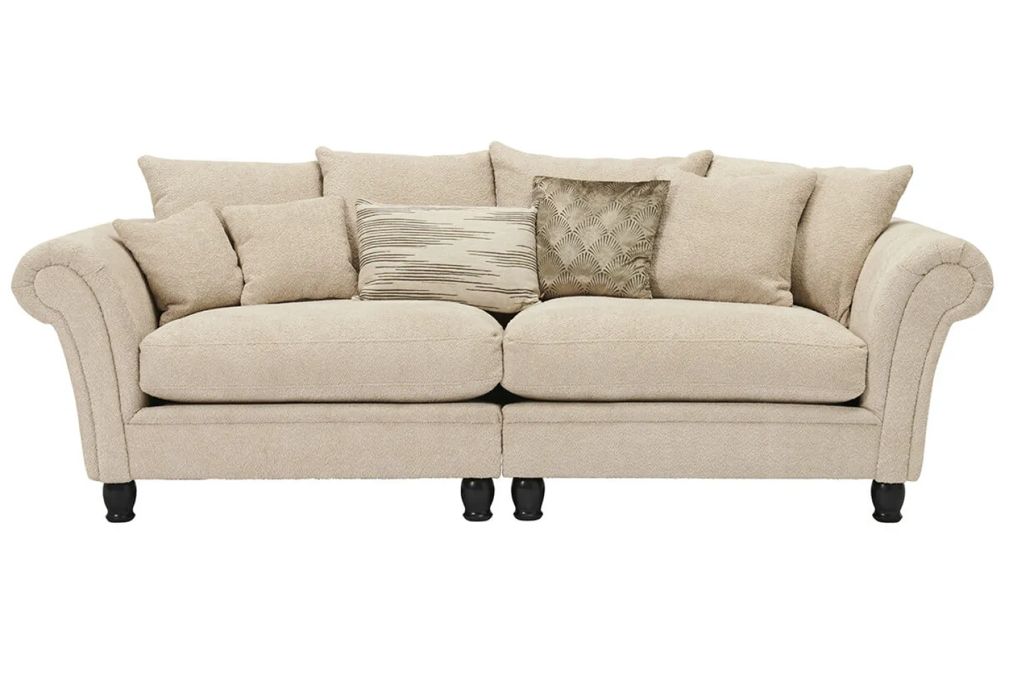 Kasteelbank 3-zits naturel