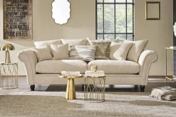 Kasteelbank 3-zits naturel