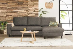 Londen loungebank antraciet