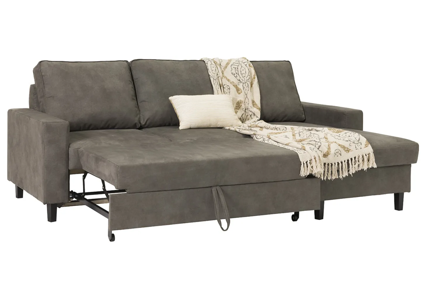 Londen loungebank antraciet