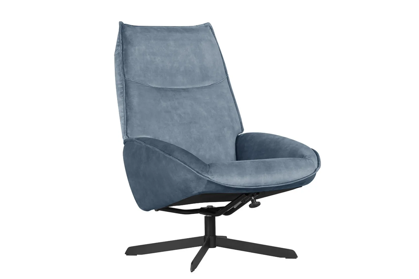 Malaga relaxfauteuil blauw