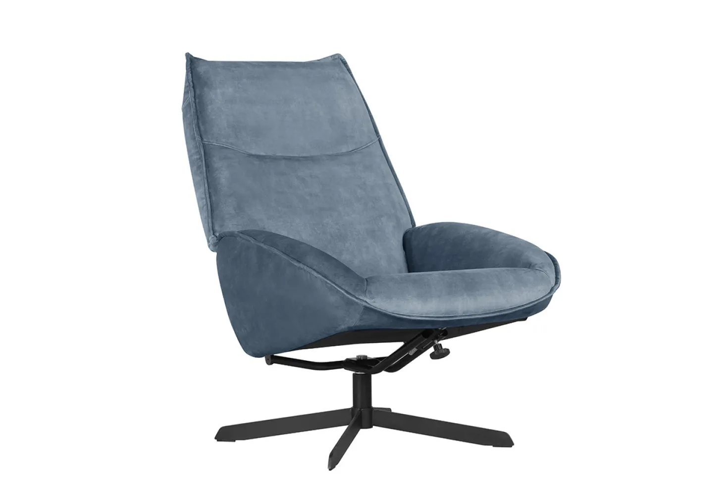 Malaga relaxfauteuil blauw