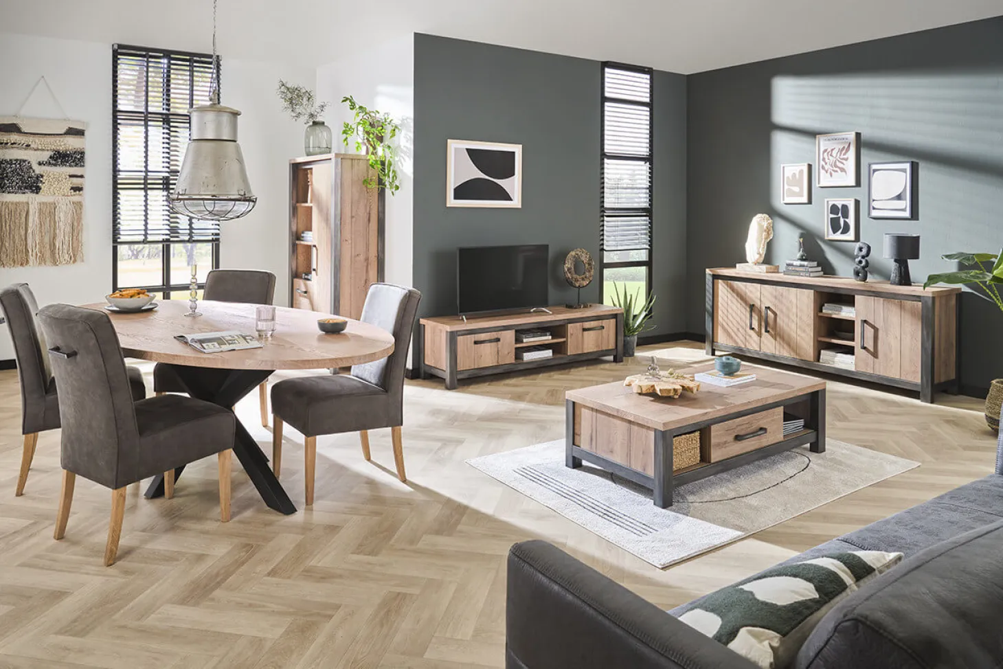 Maverick eettafel ovaal