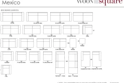 Mexico fauteuil cognac