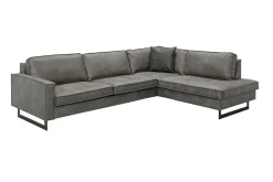 Mexico hoekbank antraciet