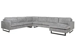 Mexico hoekbank XL grijs