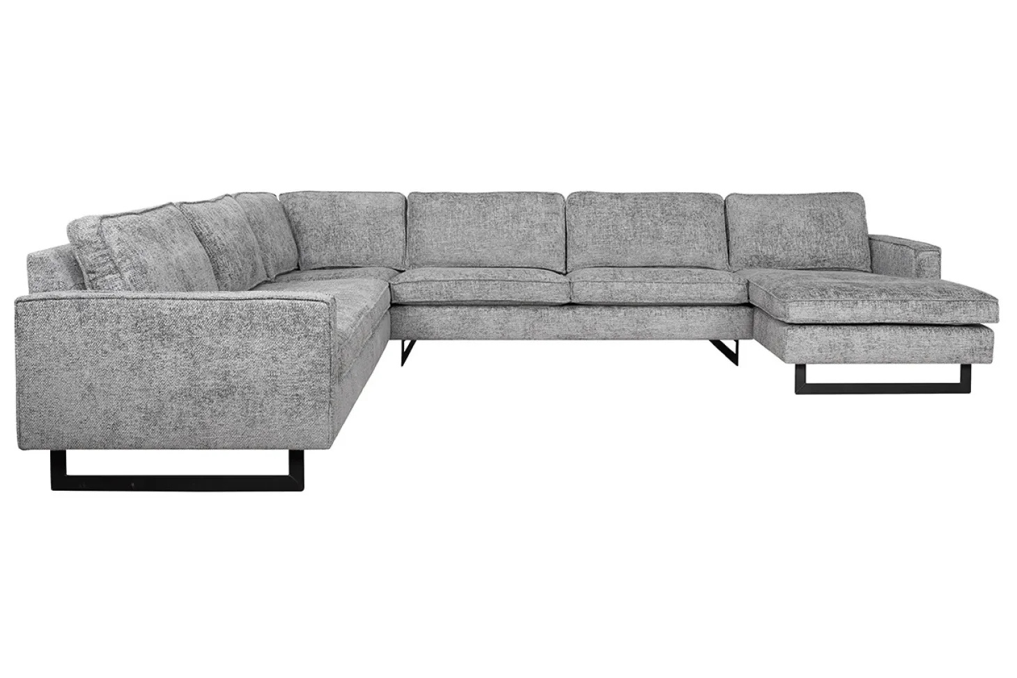 Mexico hoekbank XL grijs