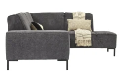 Mondial hoekbank antraciet