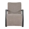 Morgan fauteuil taupe