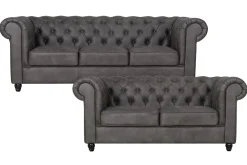 Nottingham 3+2 zwart