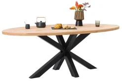 Oakwood eettafel ovaal