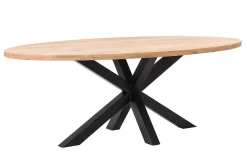 Oakwood eettafel ovaal