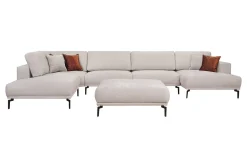 Riviera hoekbank naturel