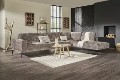 Riviera hoekbank taupe