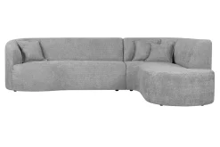 Salvador hoekbank grijs
