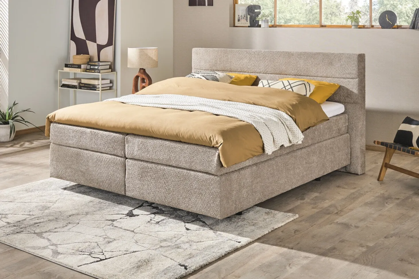 Sunrise boxspring greige