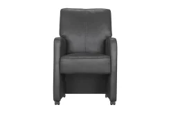 Travolta eetkamerfauteuil zwart