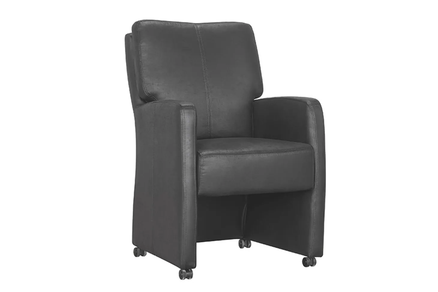 Travolta eetkamerfauteuil zwart