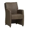 Travolta eetkamerfauteuil bruin