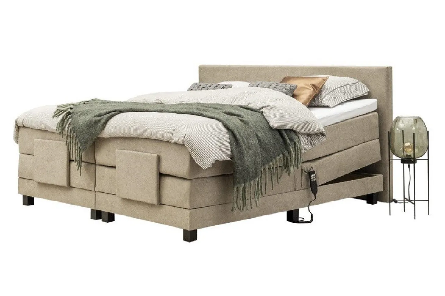 Veneto boxspring taupe